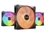 Be quiet Lüfter Light Wings LX Triple Pack Reverse 140mm PWM schwarz