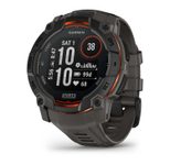Garmin Instinct® 3 Smartwatch Solar 50 mm Kohle/ Schwarz mit Silikon-Wechselarmband 26 mm Kohle
