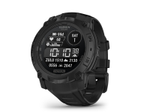 Garmin Instinct® 3 Smartwatch Solar 50 mm Tactical Edition Schwarz mit Silikon-Wechselarmband 26 mm Schwarz