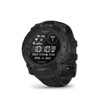 Garmin Instinct® 3 Smartwatch Solar 50 mm Tactical Edition Schwarz mit Silikon-Wechselarmband 26 mm Schwarz