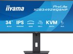 iiyama ProLite XCB3492WQSNP-B1 Curved Monitor 86,7 cm (34")