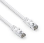 PureLink CAT 6A Patchkabel. S/FTP - weiß - 1,00m
