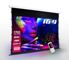 eSmart Germany Tension Leinwand TATENSO Glasfaser 186 x 105 cm (84") 16:9