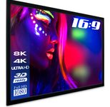 eSmart Professional MIRALE Rahmen Leinwand 221 x 125 cm (100") 16:9