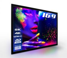 eSmart Professional MIRALE Akustik-Rahmen Leinwand 186 x 105 cm (84") 16:9