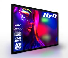 eSmart Economy EXF Rahmen Leinwand 200 x 113 cm (90") 16:9