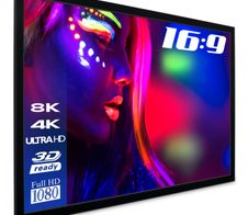 eSmart Professional MIRALE Rahmen Leinwand 443 x 249 (200") 16:9
