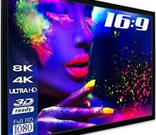 eSmart Professional MIRALE Akustik-Rahmen Leinwand 295 x 165 cm (133") 16:9