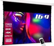 eSmart Professional TATENSO Tageslicht Tension Leinwand Grau 186 x 105 cm (84") 16:9