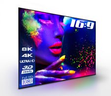 eSmart Expert UKD Akustik Rahmen Leinwand 381 cm 150 Zoll