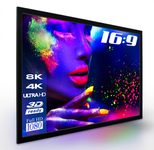 eSmart Professional MIRALE Akustik-Rahmen Leinwand 160 x 90 cm (72") 16:9