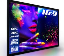 eSmart Professional MIRALE Akustik-Rahmen Leinwand 160 x 90 cm (72") 16:9