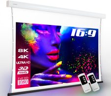 eSmart Expert XTS Akustik Tension Leinwand 221 x 125 cm (100") 16:9