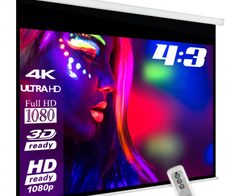 eSmart Economy EXM Motor Leinwand 240 x 180 cm (118") 4:3