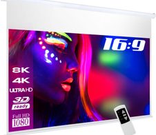 eSmart Professional MIMOTO Akustik Motor Leinwand 203 x 114 cm (92") 16:9