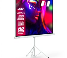 eSmart Economy EXS Stativ Leinwand 140 x 140 cm (78") 1:1