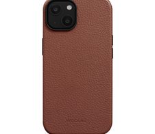 Woolnut Ledercase für iPhone 14, cognac