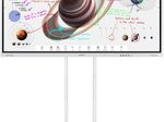 Samsung Flip Pro WM75B Flipchart 190,5 cm 75 Zoll inkl. Neomounts FL55-875WH1 motorisierter Rollwagenhöhenverstellbar