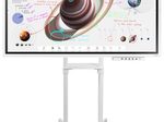 Samsung Flip Pro WM65B Flipchart 165 cm 65 Zoll inkl. Neomounts NS-M1250 Rollwagen rotierbar & Flip Pro Tray CY-TF65BBC