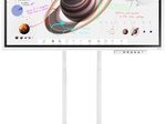 Samsung Flip Pro WM55B Flipchart 138,7 cm 55 Zoll inkl. Neomounts FL55-875WH1 motorisierter Rollwagen & Tray CY-TF65BBC