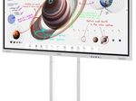 Samsung Flip Pro WM75B Flipchart 190,5 cm 75 Zoll inkl. Neomounts WL55-/AFP-875WH1 motorisierter Standfüßehöhenverstellbar