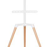 MyWall TV Display Staffelei Design Standfuß HT 21 W für 50-65 Zoll (Vesa 200x400) 140° drehbar bis zu 35 kg