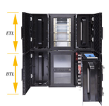 actidata actiLib Kodiak 6807-BTL 6U Basismodul 2x LTO-9 HH SAS (46092220)