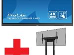 iiyama ProLite TE6502MIS-B1AG interaktives Display 165,10cm (65") inkl. Neomounts FL55-875BL1 motorisierter Rollwagen